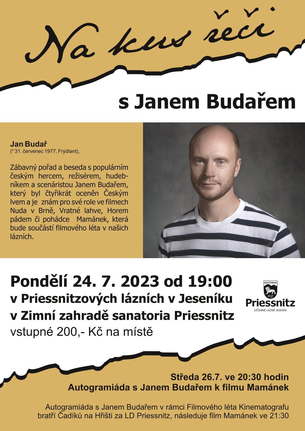 Na kus řeči s Janem Budařem