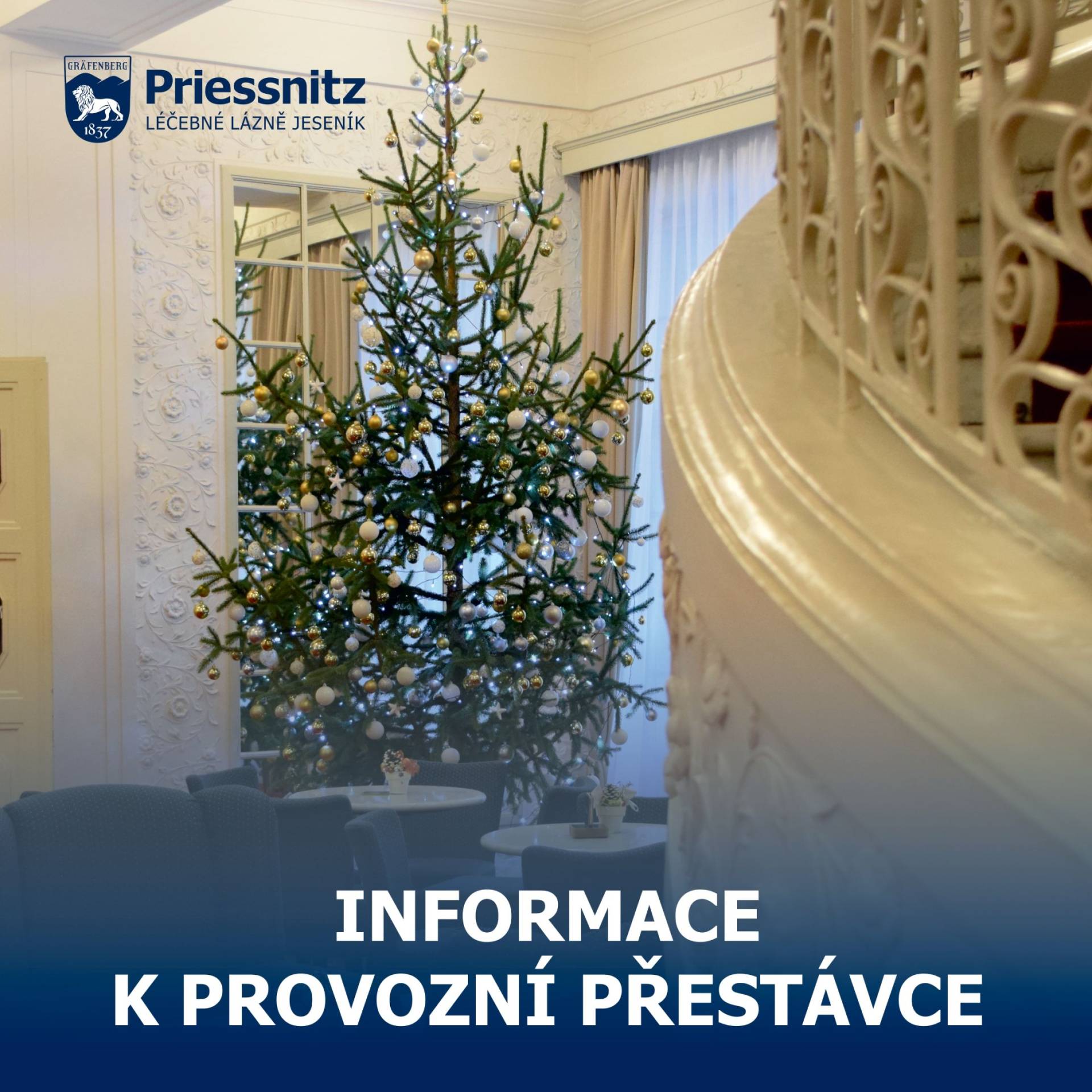 Informace k provozní přestávce